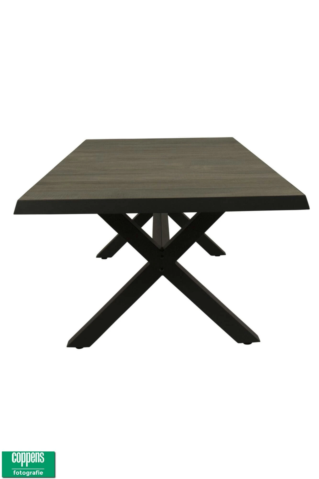 Qopps Admiral Tuintafel, 224 X 104 Antraciet Frame 2 Qopps Admiral Tuintafel, 224 X 104 Antraciet Frame - Afbeelding 2