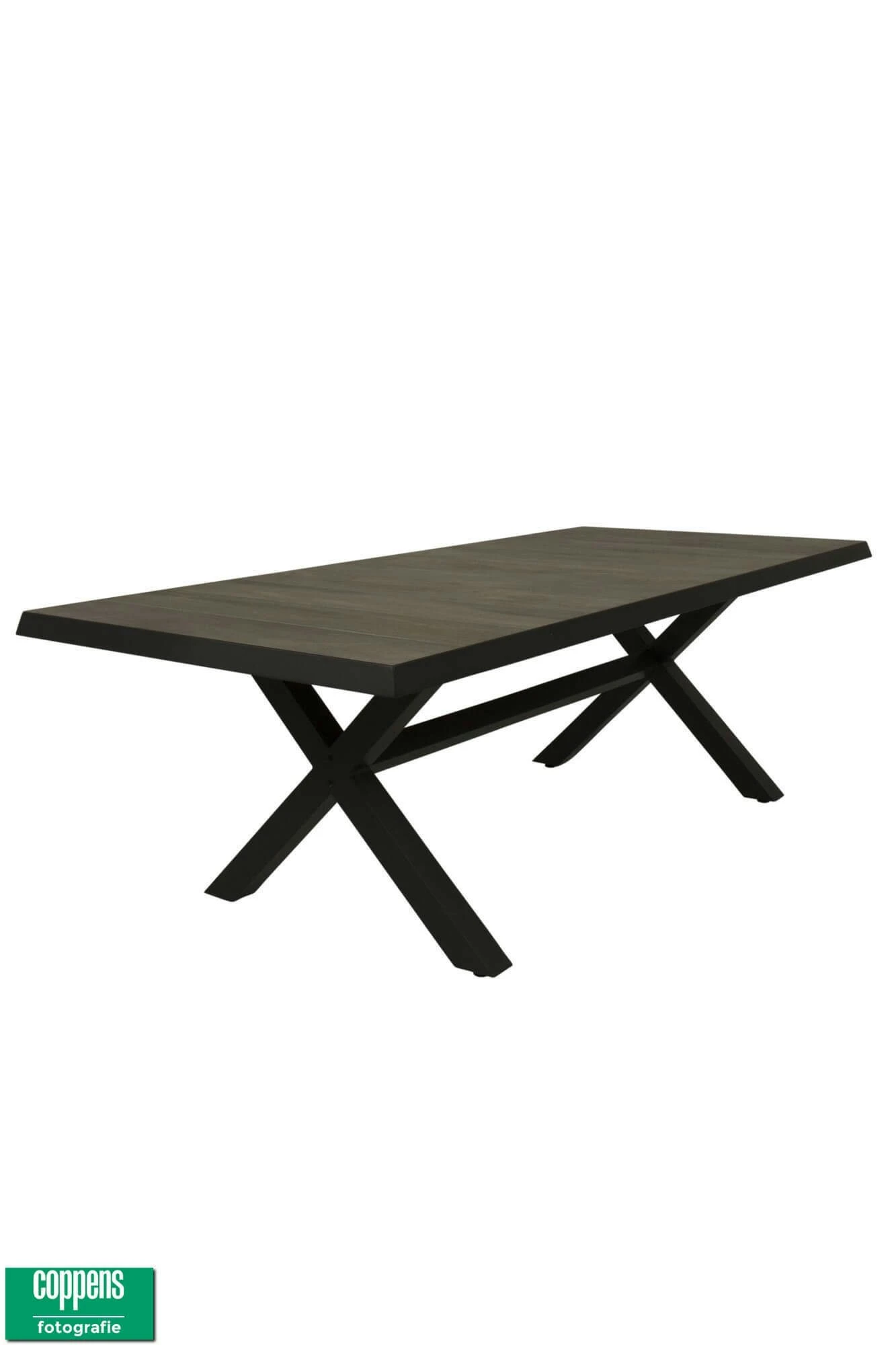 Qopps Admiral Tuintafel, 224 X 104 Antraciet Frame 1 Qopps Admiral Tuintafel, 224 X 104 Antraciet Frame