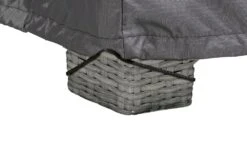 Aerocover Tafelhoes 300x110x70 -Tuinmeubelen & Barbecue Winkel AeroCover tuinmeubelhoes bevestiging wickerpoot 210504 102643