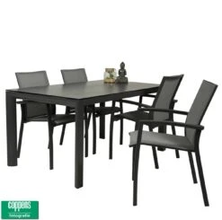 Qopps Colby Tuintafel 180 Met 4 Tuinstoelen Tampa 6 Qopps Colby Tuintafel 180 Met 4 Tuinstoelen Tampa -Tuinmeubelen & Barbecue Winkel Baltimore tafel 180 met 4 stoelen Tampa 1660 c 1348 t180 2