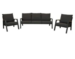 Qopps Ymabo Lounge Bank Met 2 Lounge Stoelen