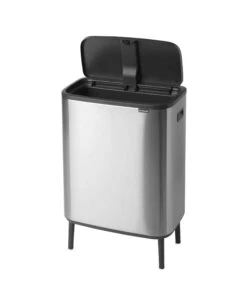 Brabantia Bo Touch Bin Hi 60 Liter Matt Steel Fingerprintproof -Tuinmeubelen & Barbecue Winkel Bo Touch Bin Hi 60L Matt Steel Fingerprint Proof 8710755130267 Brabantia 300dpi 4500x5500px 6 NR 14861 2