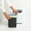 Brabantia Bo Touch Bin 4 Liter Met Kunststof Binnenemmer White