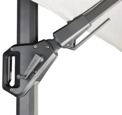 Platinum Challenger Zweefparasol T2 Premium 3x3 Havanna -Tuinmeubelen & Barbecue Winkel Challenger T2 hendel 1