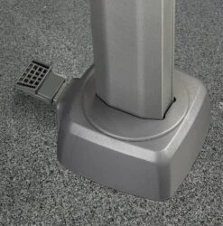 Platinum Challenger Zweefparasol T2 Glow 3 X 3 Antraciet -Tuinmeubelen & Barbecue Winkel Challenger draaivoet 7