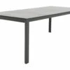 Qopps Colby Tuintafel 220 X 100 Porselein Blad Mat Royal Royal Grey