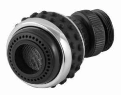 Fackelmann Tecno Draaibare Straalregelaar Met Douche Zwart