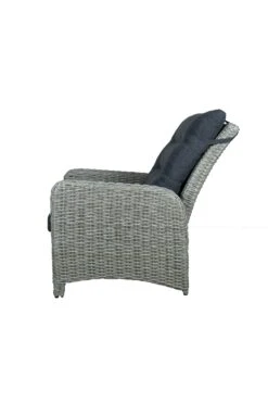 Qopps Hollywood Lounge Fauteuil Tuin Verstelbaar Lichtgrijs -Tuinmeubelen & Barbecue Winkel Hollywood fauteuil verstelbaar 1525 1s b 127 3