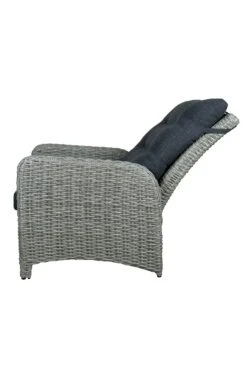 Qopps Hollywood Lounge Fauteuil Tuin Verstelbaar Lichtgrijs -Tuinmeubelen & Barbecue Winkel Hollywood fauteuil verstelbaar 1525 1s b 127 4