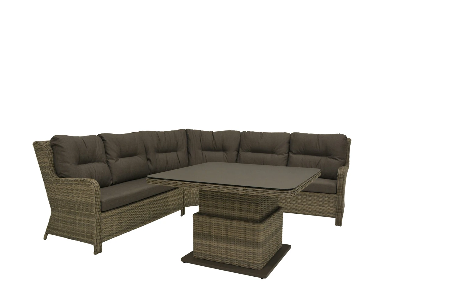 Qopps Lounge Hoekbank Sandigo Met Tuintafel In Hoogte Verstelbaar 1 Qopps Lounge Hoekbank Sandigo Met Tuintafel In Hoogte Verstelbaar