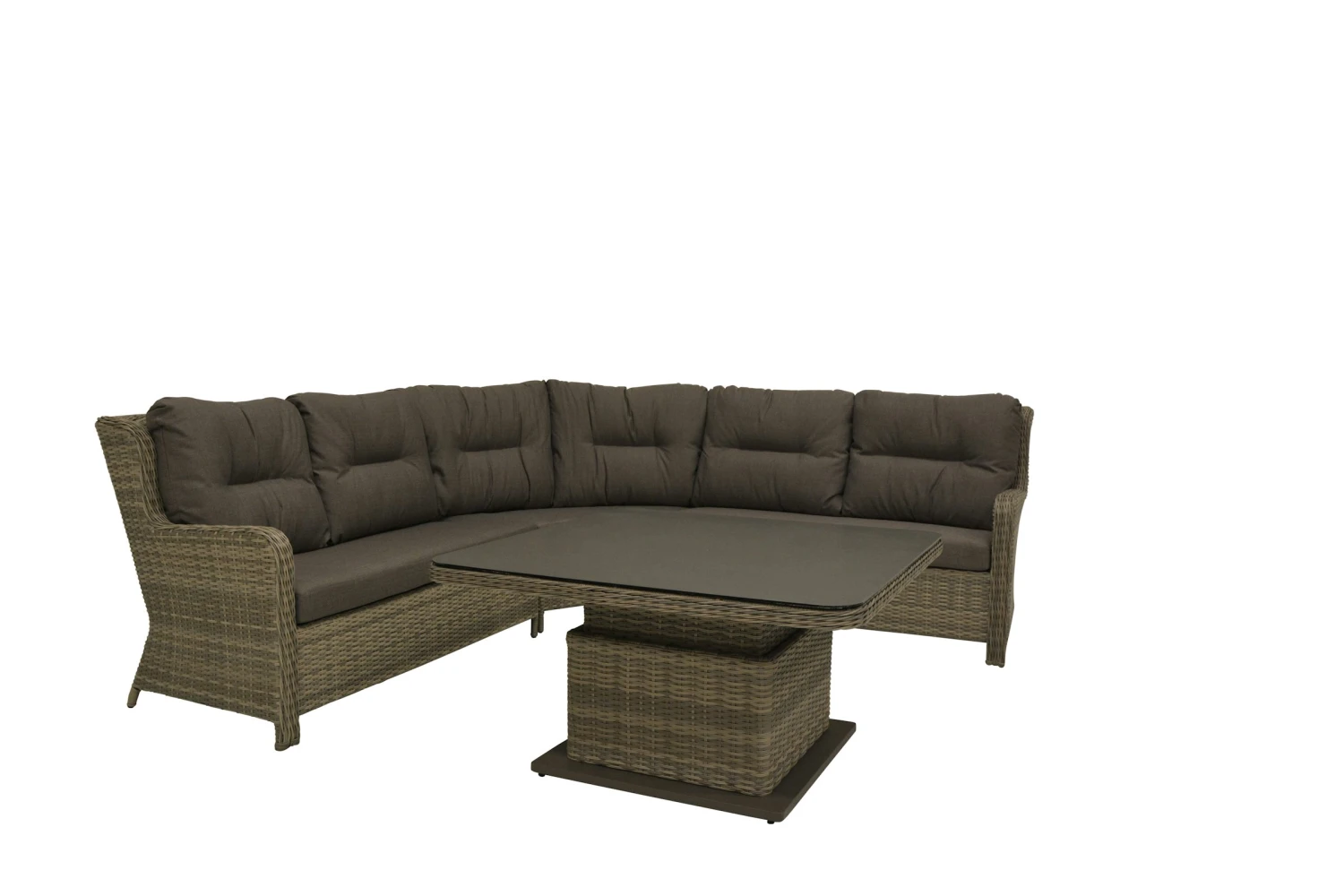 Qopps Lounge Hoekbank Sandigo Met Tuintafel In Hoogte Verstelbaar 3 Qopps Lounge Hoekbank Sandigo Met Tuintafel In Hoogte Verstelbaar - Afbeelding 3