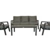 Qopps Izard Loungeset Met Atlanta Koffietafel