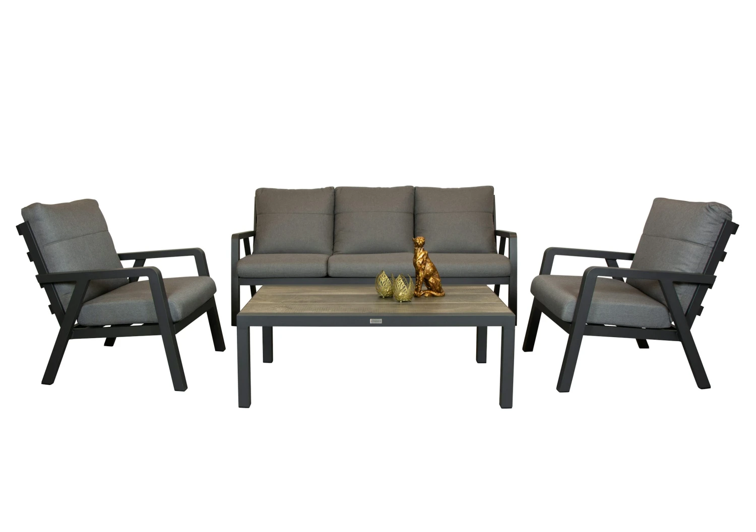 Qopps Izard Loungeset Met Devis Koffietafel 2 Qopps Izard Loungeset Met Devis Koffietafel - Afbeelding 2