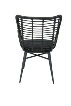 Jasmine Dining Tuinstoel Zwart -Tuinmeubelen & Barbecue Winkel Jasmine dining tuinstoel zwart J2170 2