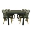 Qopps Levas Tuintafel Met 4SO Sempre Dining Tuinstoel