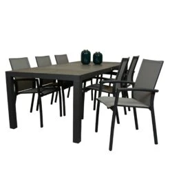 Qopps Levas Tuintafel Met Tampa Stapelbare Tuinstoel -Tuinmeubelen & Barbecue Winkel Levas tuintafel 220 1672 tt220 rg a Tampa dining tuinstoel 1660 c 4