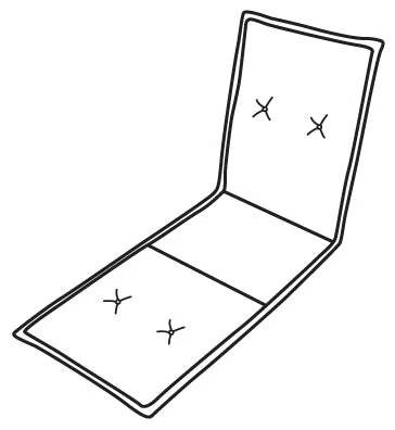 Hartman Ligbedkussen Havana Jute 2 Hartman Ligbedkussen Havana Jute - Afbeelding 2