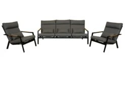 Qopps Ident Lounge Bank Met 2 Lounge Stoelen