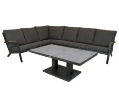 Qopps Avios Loungehoek Met Rubli In Hoogte Verstelbare Tafel