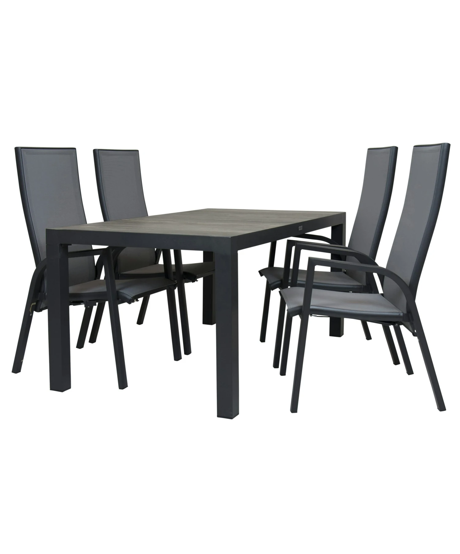 Qopps Levas Tuintafel 160 X 90 Mat Royal Grey Frame Met Victory Verstelbare Tuinstoel 2 Qopps Levas Tuintafel 160 X 90 Mat Royal Grey Frame Met Victory Verstelbare Tuinstoel - Afbeelding 2