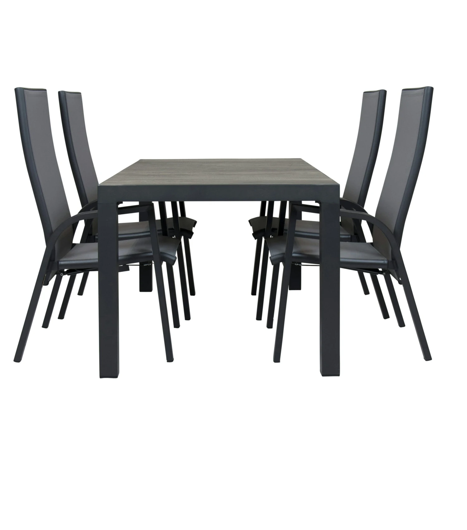 Qopps Levas Tuintafel 160 X 90 Mat Royal Grey Frame Met Victory Verstelbare Tuinstoel 1 Qopps Levas Tuintafel 160 X 90 Mat Royal Grey Frame Met Victory Verstelbare Tuinstoel