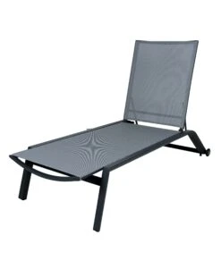 Qopps Nanna Ligbed, Mat Royal Grey Textileen 34 Cm Hoog -Tuinmeubelen & Barbecue Winkel Nanna ligbed mat royal grey 1738 L rg 3