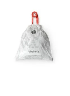 Brabantia Afvalzak B 5 Liter 40 Stuks -Tuinmeubelen & Barbecue Winkel PerfectFit Bags Code B 5L 40 Bags White 8710755137747 Brabantia 300dpi 5000x6800px 6 NR 25642
