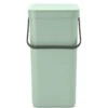 Brabantia Sort & Go Afvalemmer 16L Jade Green