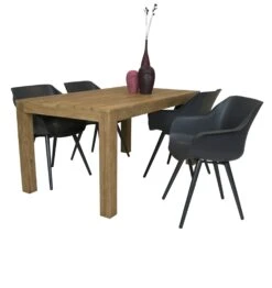 Alberto Teak Tafel 160 Met Tuinstoel Sophie Studio -Tuinmeubelen & Barbecue Winkel Tafel Alberto teak 160 TWF 6767 160 met stoel sophie studio armchair xerix 21681010 2