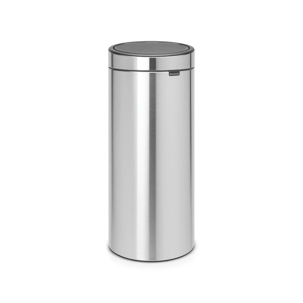 Brabantia Touch Bin New 30 Liter Matt Steel 1 Brabantia Touch Bin New 30 Liter Matt Steel