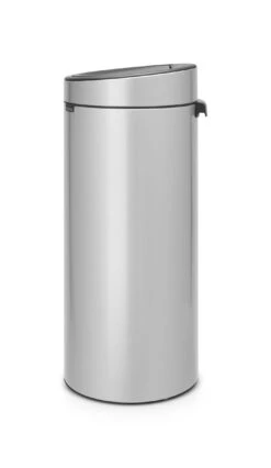 Brabantia Touch Bin 30 Liter Metallic Grey -Tuinmeubelen & Barbecue Winkel Touch Bin New 30L Metallic Grey 8710755115387 Brabantia 300dpi 4273x7379px 6 NR 13403