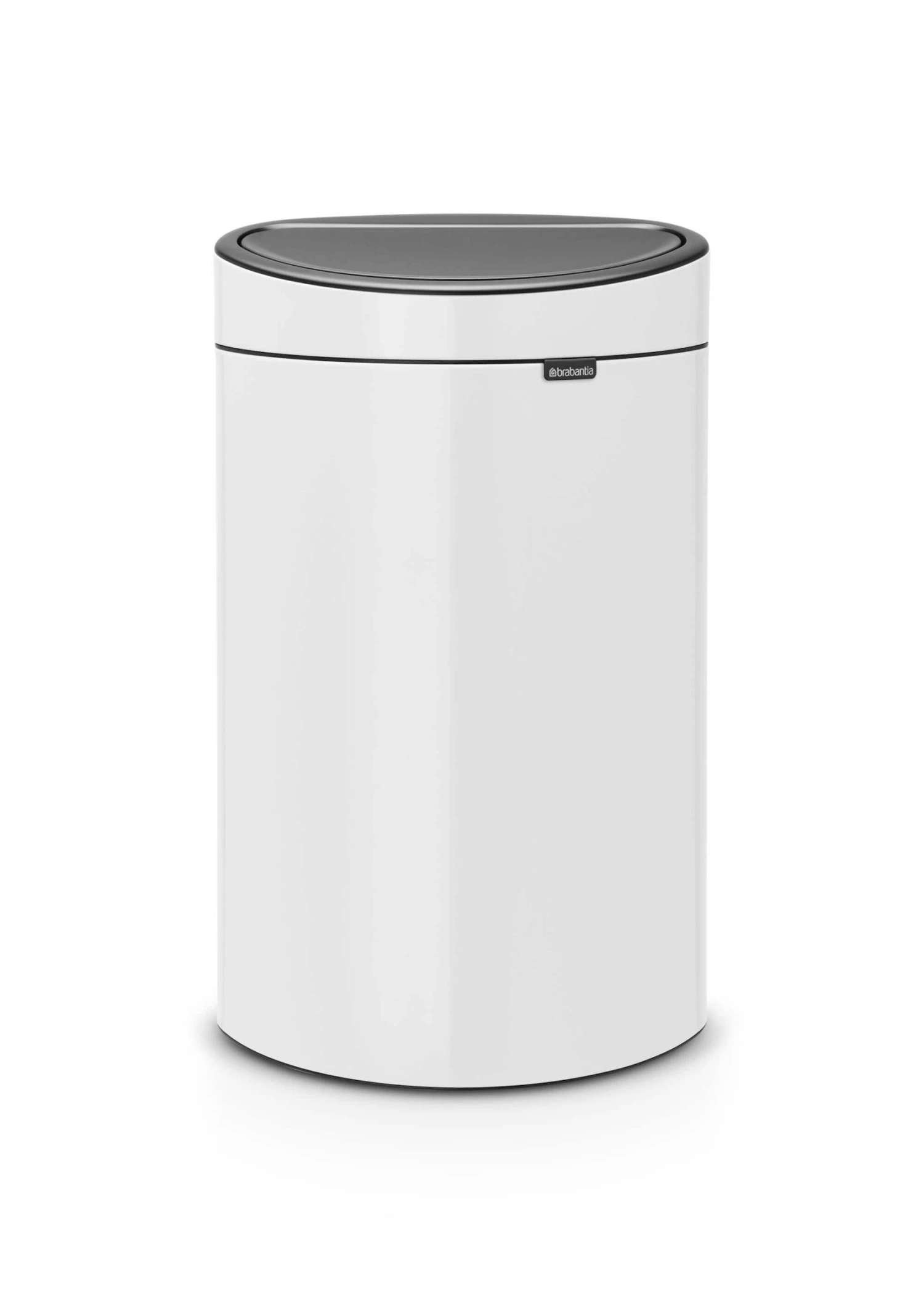 Brabantia Touch Bin 40 Liter White 1 Brabantia Touch Bin 40 Liter White