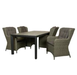 Qopps Kings Tuintafel 180 Cm Met Sandigo Tuinstoel -Tuinmeubelen & Barbecue Winkel Tuin tafel kings 180 1698 t180 Sandigo dining stoel kiezel 1515 c 157 3