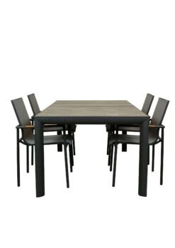 Qopps Kings Tuintafel Met Tulsi Stapelbare Tuinstoel