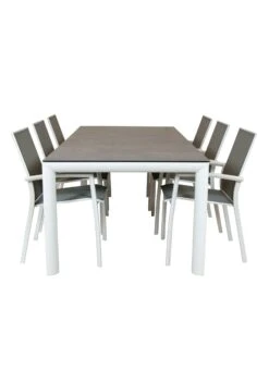 Qopps Cibba Tuintafel Met Waldi Stapelbare Tuinstoel