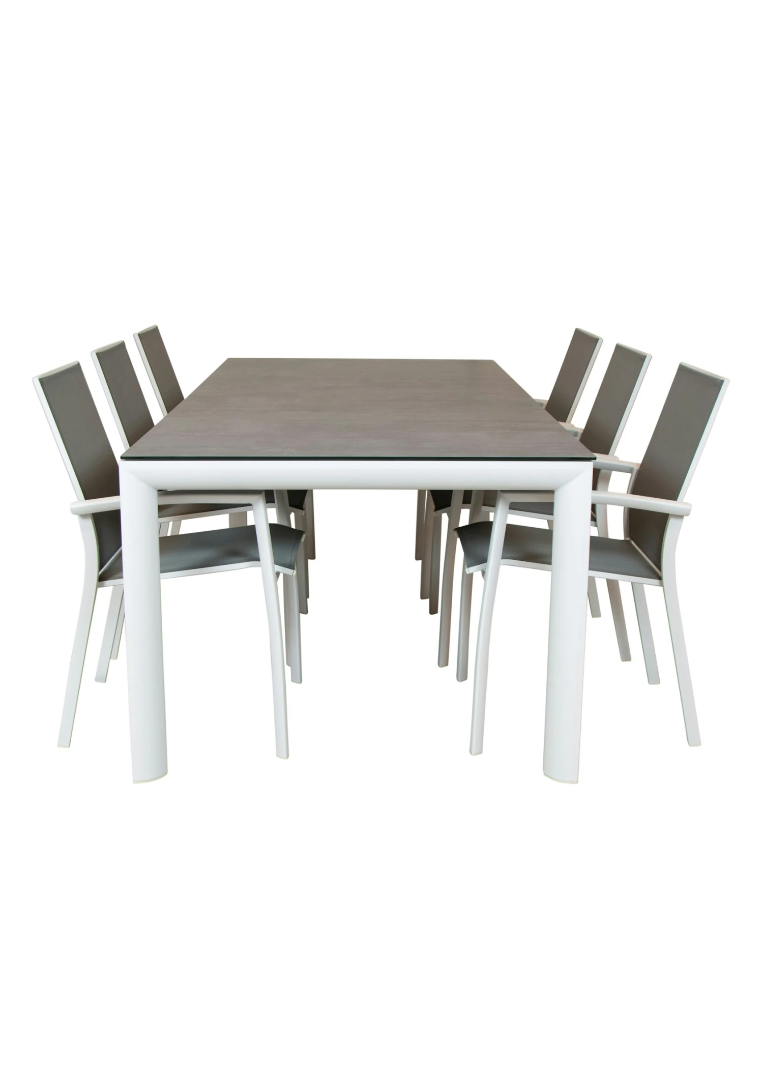 Qopps Cibba Tuintafel Met Waldi Stapelbare Tuinstoel 1 Qopps Cibba Tuintafel Met Waldi Stapelbare Tuinstoel