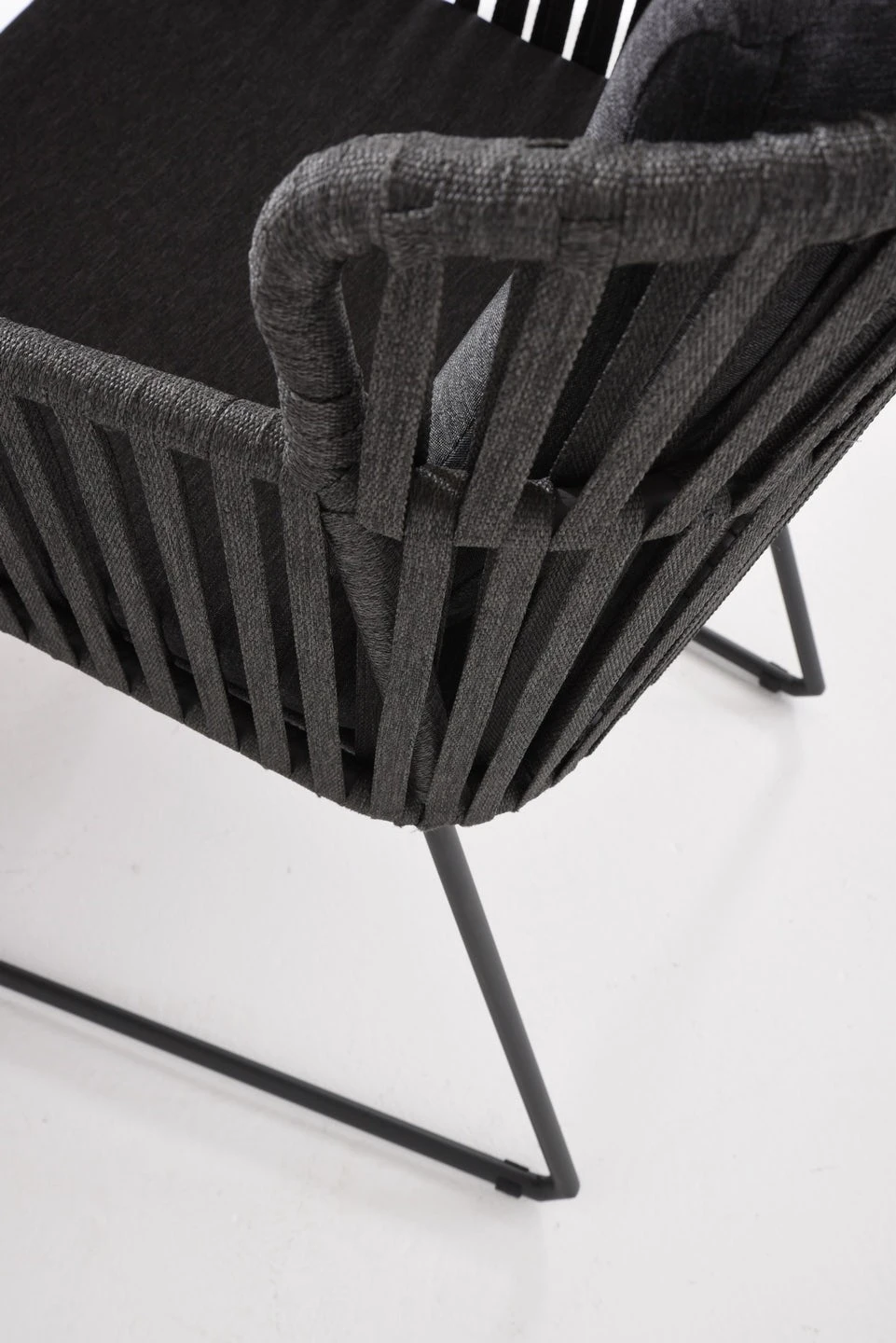 Taste Vitali Dining Tuinstoel Rope Antraciet 5 Taste Vitali Dining Tuinstoel Rope Antraciet - Afbeelding 5