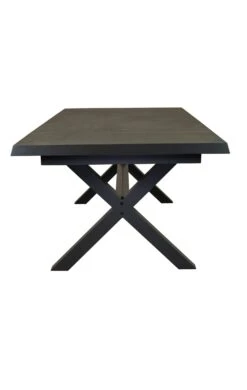 Qopps Wicca Uitschuif Tuintafel 205 / 265 X 100 Antraciet -Tuinmeubelen & Barbecue Winkel Wicca uitschuif tuintafel 205 265 1658 tt205 265 rg 2