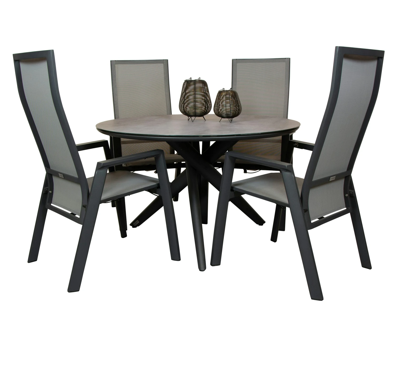 Qopps Zukla 120 Cm Rond Tuintafel Met Palsa Verstelbare Tuinstoel 2 Qopps Zukla 120 Cm Rond Tuintafel Met Palsa Verstelbare Tuinstoel - Afbeelding 2