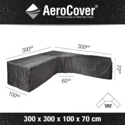 AeroCover Loungesethoes Hoekbank Lt 300