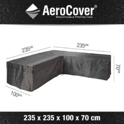 AeroCover Loungesethoes Hoekbanken L 235
