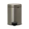 Brabantia Pedaalemmer Newlcon 5 Liter Platinum