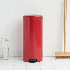 Brabantia Pedaalemmer Newlcon 30 Liter Passion Red 3 Brabantia Pedaalemmer Newlcon 30 Liter Passion Red - Afbeelding 3