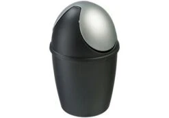 Sunware Tiglio Tafelafvalemmer 1,5 Liter Zwart/zilver