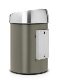 Brabantia Touch Bin 3 Liter Platinum 5 Brabantia Touch Bin 3 Liter Platinum -Tuinmeubelen & Barbecue Winkel ec4af0b25c94ed288348790ba1a412ae