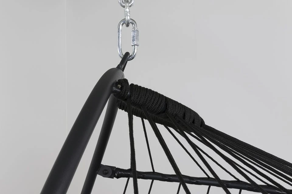 Julia Hangstoel Opvouwbaar Rope Antraciet 8 Julia Hangstoel Opvouwbaar Rope Antraciet - Afbeelding 8