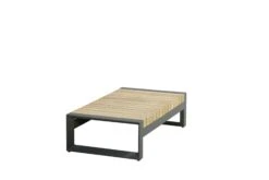 Matisse Hoekset Antraciet5 Delig Compleet -Tuinmeubelen & Barbecue Winkel matisse antraciet tafel zijkekant