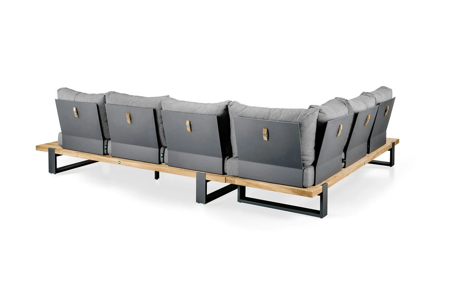 Suns Nardo Lounge Hoekbank Met Tafel Kussens Grijs 2 Suns Nardo Lounge Hoekbank Met Tafel Kussens Grijs - Afbeelding 2