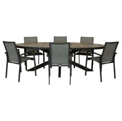 Qopps Kismo Tuintafel Met Tampa Stapelbare Tuinstoel 6 Qopps Kismo Tuintafel Met Tampa Stapelbare Tuinstoel -Tuinmeubelen & Barbecue Winkel tuintafel Kismo Ovaal 240 x 110 2207 tt240 rg met tuinstoel Tampa dining 1660 c 1