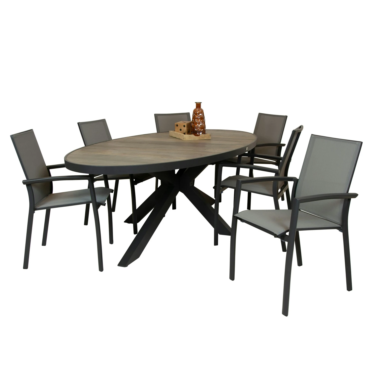 Qopps Kismo Tuintafel Met Tampa Stapelbare Tuinstoel 4 Qopps Kismo Tuintafel Met Tampa Stapelbare Tuinstoel - Afbeelding 4